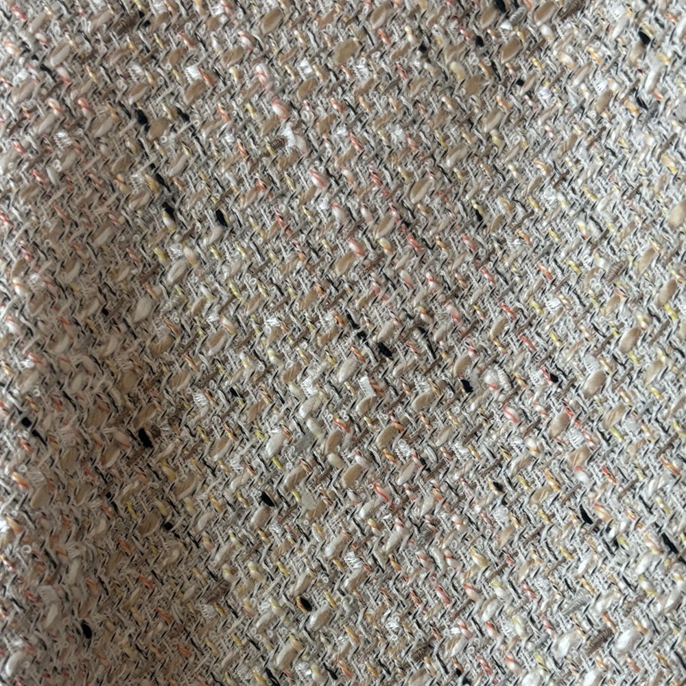 Ann Taylor Tweed Beige A-Line Skirt - Picture 2 of 5
